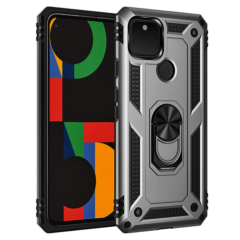 Étui à bague hybride pour Google Pixel 4a 5G Étui à bague hybride pour Google Pixel 4a 5G